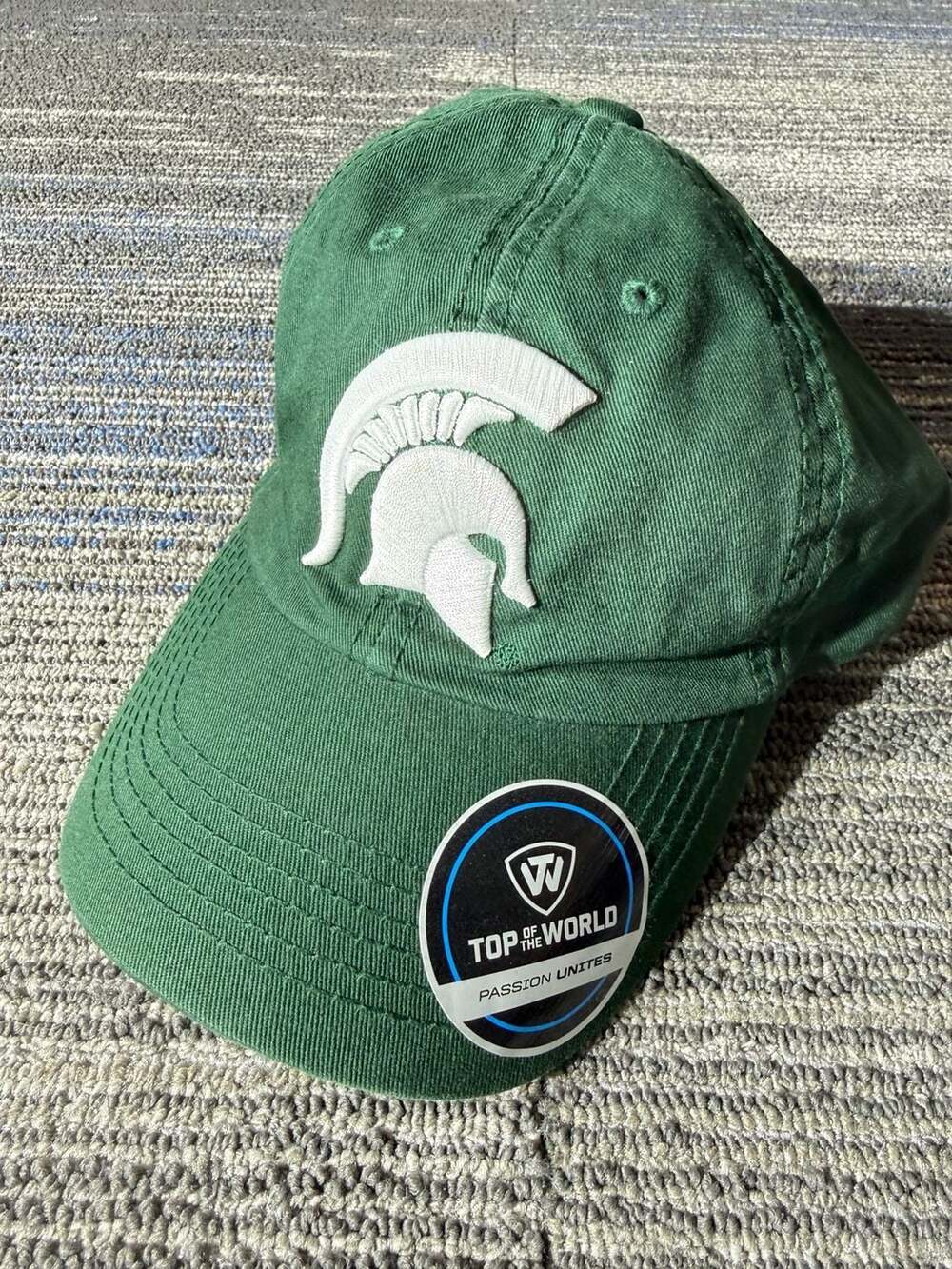 Top Of The World Michigan State Spartans Adjustable Hat